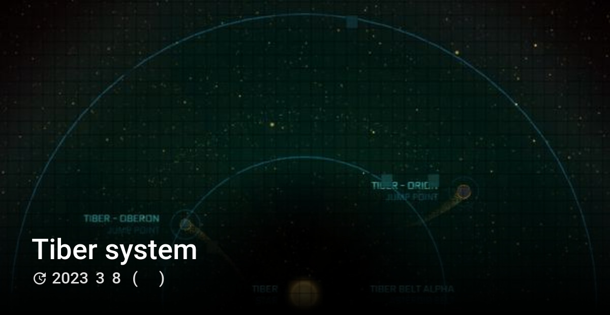 Tiber system - 星际公民Wiki 中文区